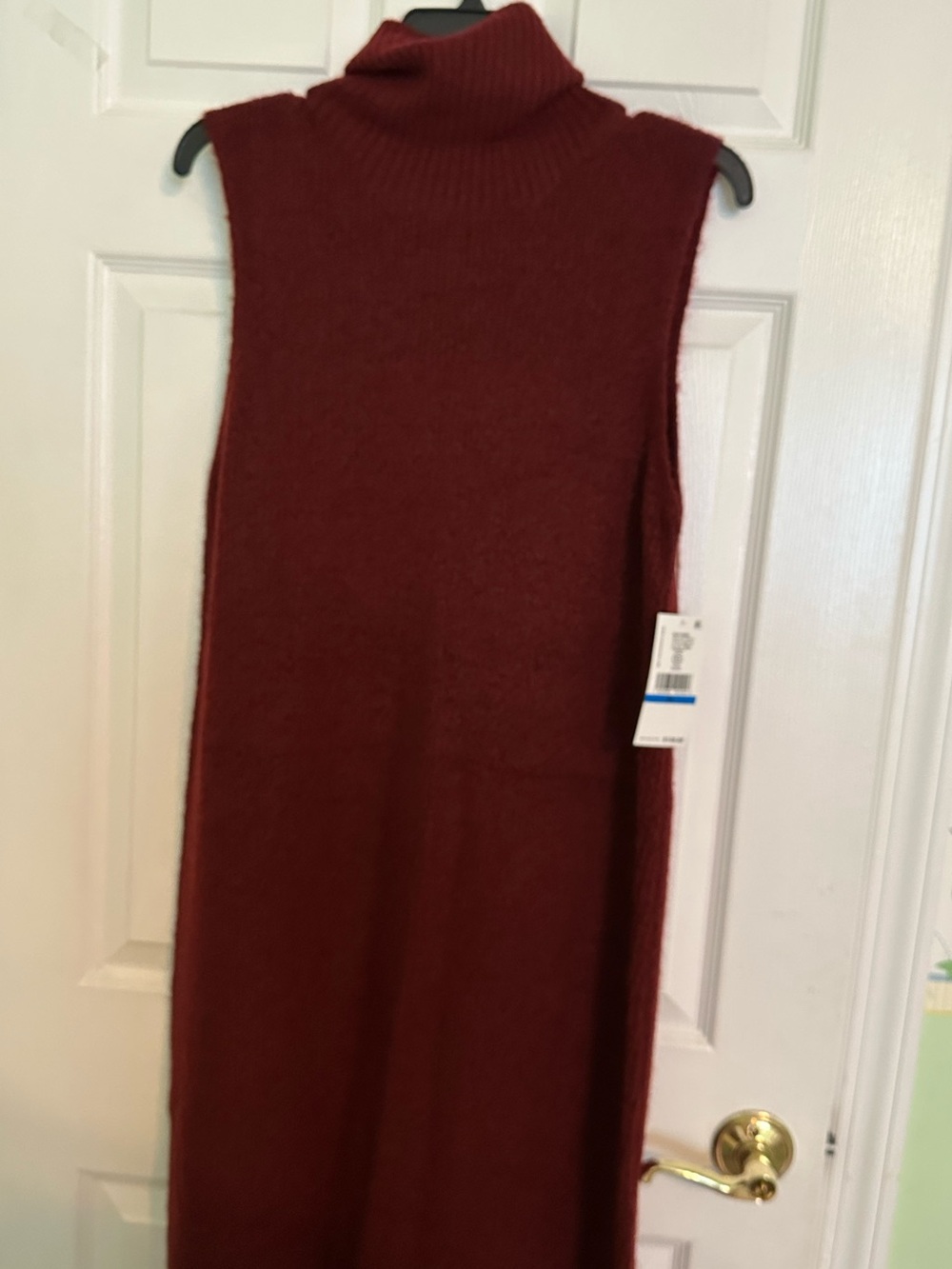 NWT KAREN KANE SLEEVELESS SWEATER DRESS